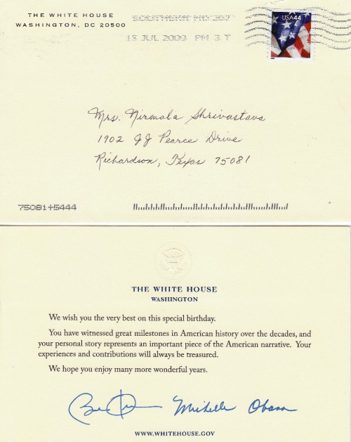 Obama's letter