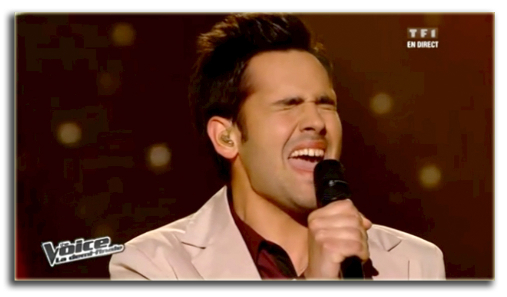 Yoann sings his hear out!