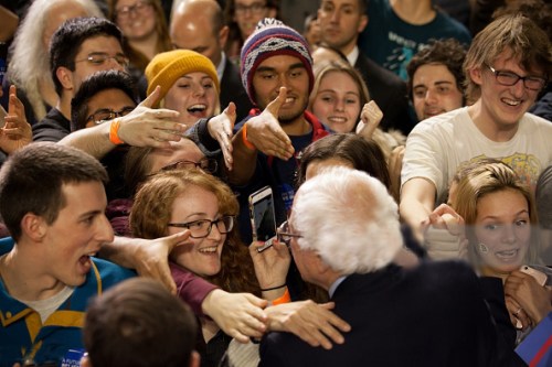 Bernie Sanders and the people -1