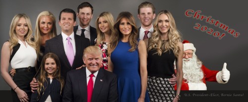 trumps and president-elect bernie santa