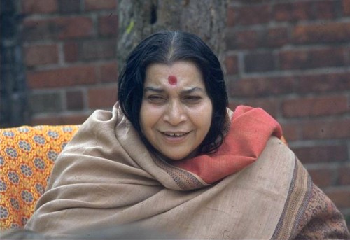 Shri Mataji enjoying